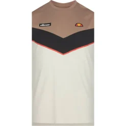 Hombre ellesse Camisetas^Siggy Vest Hombre Camiseta sin mangas SEM14440-Beige
