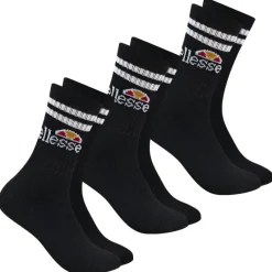 Mujer ellesse Multipacks|Calcetines^Vulloni Unisex Calcetines 3 pares negro SBSA3955-NEGRO
