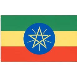 MUWO Tienda Para Aficionados^Etiopía "Nations Together" Bandera 90x150cm