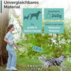 FAVVITY PET Suministros Para Mascotas^correa ajustable para perros menta
