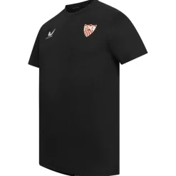 CASTORE Tienda Para Aficionados^FC Sevilla Hombre Camiseta de tercera equipación TM1911-NEGRO