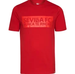 CASTORE Tienda Para Aficionados^FC Sevilla Hombre Camiseta TM2628-CHILLIPEPPERT