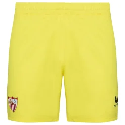 CASTORE Tienda Para Aficionados^FC Sevilla Hombre Pantalones cortos de tercera equipación TM1912-BLAZINGYELLOW