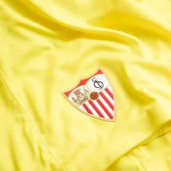 CASTORE Tienda Para Aficionados^FC Sevilla Hombre Pantalones cortos de tercera equipación TM1912-BLAZINGYELLOW