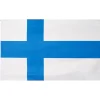 MUWO Otros Accesorios|Tienda Para Aficionados^Finlandia Bandera "Nations Together" 90 x 150 cm