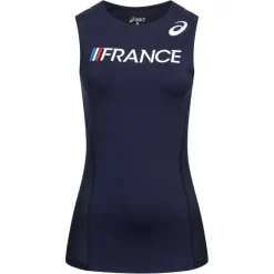 ASICS Atletismo|Running^Francia Track & Field Elite Athletes Mujer Camiseta XRK773-52FR