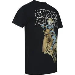 Hombre Lizenz Héroes De La Infancia|Camisetas^Ghost Rider MARVEL Hombre Camiseta FBMTS790BLK