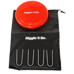 Giggle N Go Game & Fun^Knock Off Frisbee Juego de lanzamiento Conjunto 129 cm 493455