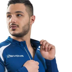 Givova Running^1/2 cremallera Hombre Camiseta de running LR05-0004