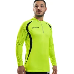 Givova Running^1/2 cremallera Hombre Camiseta de running LR05-1910