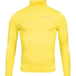 Givova Running|Ropa De Fitness^Baselayer Corpus 3 Camiseta funcional de cuello alto amarillo