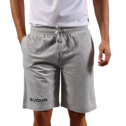 Hombre Givova Pantalones|Pantalones Cortos^Bermuda Friend Pantalones cortos de felpa P015-0043