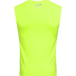 Givova Running|Deportes De Fuerza^Corpus 1 Camiseta funcional sin mangas amarillo neón