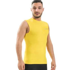 Givova Running|Deportes De Fuerza^Cuerpo 1 Camiseta funcional sin mangas amarillo