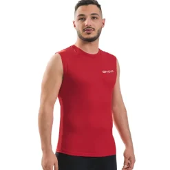 Givova Running|Deportes De Fuerza^Cuerpo 1 Camiseta funcional sin mangas rojo