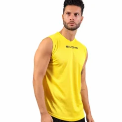 Givova Running|Ropa De Fitness^One Smanicato Hombre Camiseta sin mangas MAC02-0007
