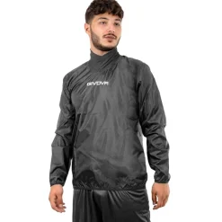 Hombre Givova Chaquetas|Equipaciones^Rib Neck Hombre Chubasquero RJC01-0010