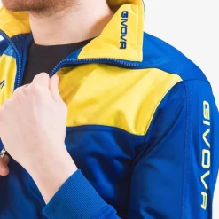 Hombre Givova Chándales|Equipaciones^Tuta Visa Chándal azul / amarillo