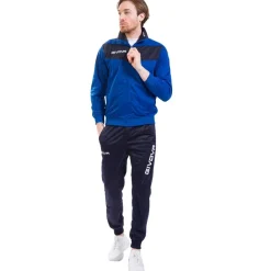 Hombre Givova Chándales|Equipaciones^Tuta Visa Chándal azul / azul marino