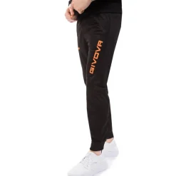 Givova Ropa Deportiva|Equipaciones^Tuta Visa Chándal negro / naranja neón