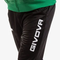 Hombre Givova Chándales|Equipaciones^Tuta Visa Chándal verde / negro