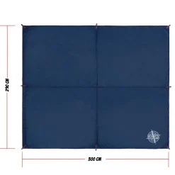 GOGLAND Outdoor|Camping^Lona de lona para exteriores con protección UV 300 x 290 cm azul marino