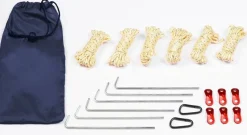 GOGLAND Outdoor|Camping^Lona de lona para exteriores con protección UV 300 x 290 cm azul marino