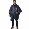 GOGLAND Outdoor|Camping^® Monsun Poncho de lluvia azul marino