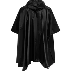 GOGLAND Outdoor|Camping^® Monsun Poncho de lluvia negro