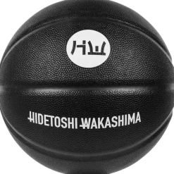 HIDETOSHI WAKASHIMA Basketball^"All Black" Diseño Premium Balón de baloncesto negro
