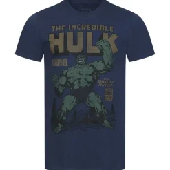Hombre Lizenz Héroes De La Infancia|Camisetas^HULK Rage MARVEL Hombre Camiseta FBMTS310NVY