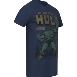 Hombre Lizenz Héroes De La Infancia|Camisetas^HULK Rage MARVEL Hombre Camiseta FBMTS310NVY