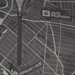 Jack Wolfskin Ciclismo^Morobbia Hombre Ciclismo 1/4-Zip Sudadera 1808911-8236