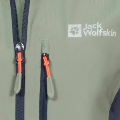 Mujer Jack Wolfskin Outdoor|Chaquetas^MOROBBIA 2.5L Waterproof Mujer Chaqueta de trekking 1115561-4311
