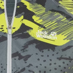 Jack Wolfskin Ciclismo^Tourer Halfzip Print Hombre Ciclismo 1/4-Zip Sudadera 1808531-8205