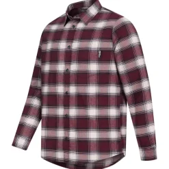 Hombre Jack Wolfskin Camisas Y Polos^WANDERWEG Shirt Hombre Camisa de manga larga 1403801-8222