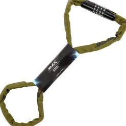 JELEX Ciclismo^Dr.Security Candado para bici verde militar