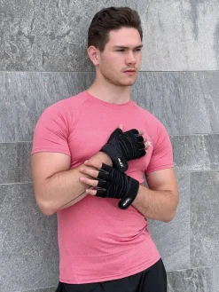 JELEX Deportes De Fuerza|Accesorios De Fitness^Fit Guantes de entrenamiento acolchados negro-gris