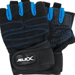 JELEX Deportes De Fuerza|Home Gym^Fit Guantes de entrenamiento acolchados negro-azul