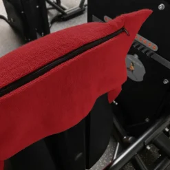 JELEX Otros Deportes|Voleibol^"100FIT" Toalla de fitness con bolsillo rojo