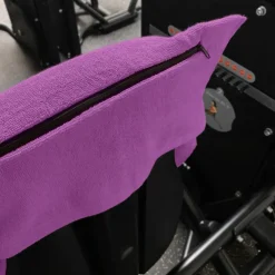 JELEX Otros Deportes|Voleibol^"100FIT" Toalla de fitness con bolsillo violeta