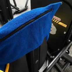 JELEX Otros Deportes|Voleibol^"100FIT" Toalla de fitness con bolsillo azul real