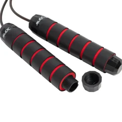 JELEX Deportes De Fuerza|Boxeo^Jump Cuerda para saltar ajustable rojo