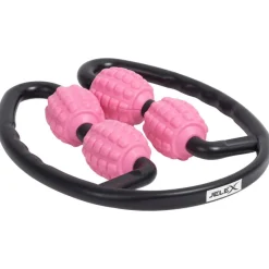 JELEX Accesorios De Fitness|Bienestar & Masaje^Massage Rodillo de masaje doble con 4 ruedas