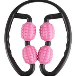 JELEX Accesorios De Fitness|Bienestar & Masaje^Massage Rodillo de masaje doble con 4 ruedas