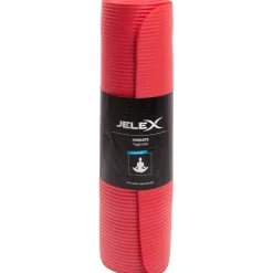 JELEX Deportes De Fuerza|Accesorios De Fitness^Namaste Esterilla de yoga y fitness rojo