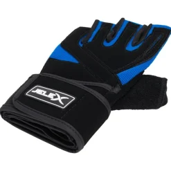 JELEX Deportes De Fuerza|Accesorios De Fitness^Power Premium Guantes de entrenamiento acolchados negro-azul