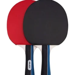 JELEX Game & Fun^Sidespin Set de 4 palas de tenis de mesa con 8 pelotas