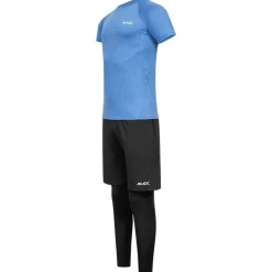 JELEX Running|Deportes De Fuerza^Sportinator Hombre Conjunto de fitness 3 piezas azul-negro