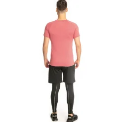 JELEX Running|Deportes De Fuerza^Sportinator Hombre Conjunto de fitness 3 piezas burdeos-negro